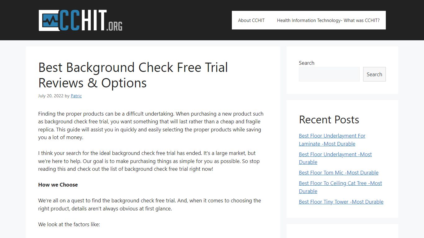 Best Background Check Free Trial Reviews & Options